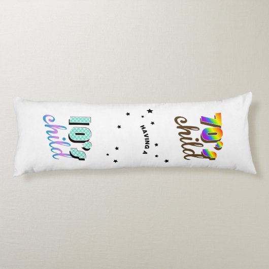 Coussins Longs Mère et bébé Décades 1970 / 2010 (Dos)