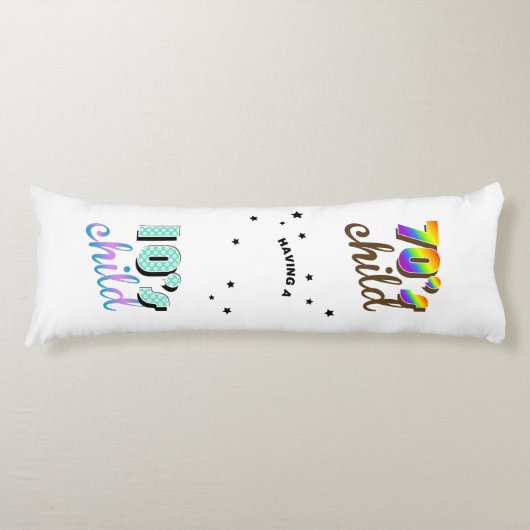 Coussins Longs Mère et bébé Décades 1970 / 2010 (Devant)