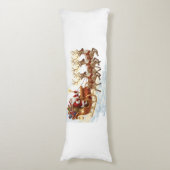 Coussins Longs Merry Wishes from the Midnight Sky (Devant (Vertical))