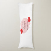 Coussins Longs Mes bras sont pleins (Devant (Vertical))