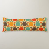 Coussins Longs Mi-siècle moderne géométrique 5 (Devant)