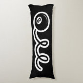 Coussins Longs Mignonne bande dessinée à huit balles C'est comme (Devant (Vertical))