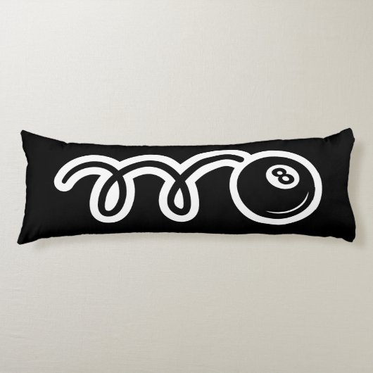 Coussins Longs Mignonne bande dessinée à huit balles C'est comme (Devant)