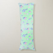 Coussins Longs mignonne cupcake Sweet sirène fête d'anniversaire (Devant (Vertical))