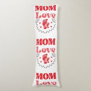 Coussins Longs Mignonne Maman Amour