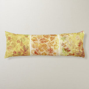 Coussins Longs Milieux abstraits, aquarelle, feuille
