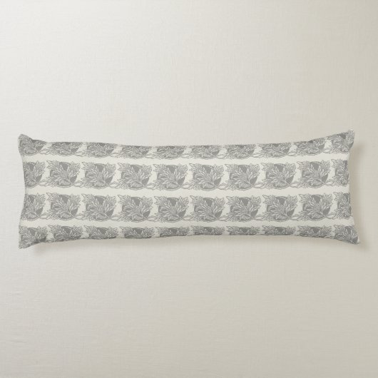 Coussins Longs minimalisme floral Art nouveau (Dos)