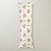 Coussins Longs Minimalist Spring Floral Body Pillow (Devant (Vertical))