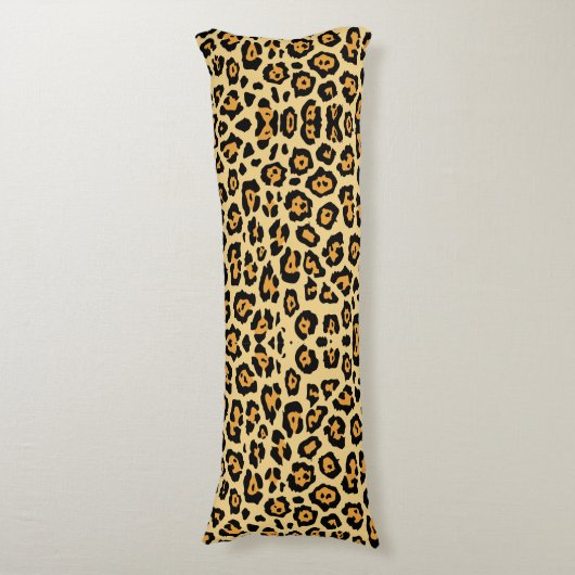 Coussins Longs mode safari tache tache léopard imprimé guépard (Devant (Vertical))