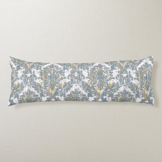 Coussins Longs Modèle de Damas désorganisé (Devant)