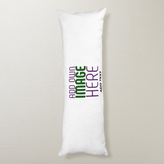COUSSINS LONGS MODÈLE DE TEXTE D'IMAGE BLANCHE SIMPLE MODERNE (Dos (Vertical))
