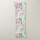 Coussins Longs Modèle floral (Devant (Vertical))