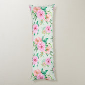 Coussins Longs Modèle floral (Dos (Vertical))