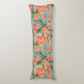 Coussins Longs Modèle floral (Devant (Vertical))