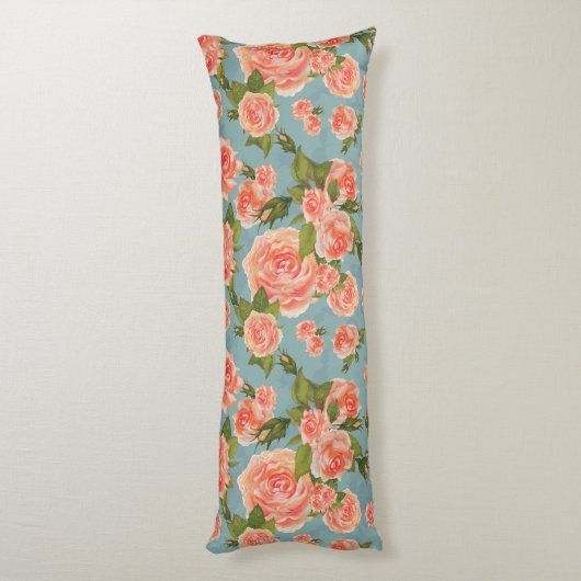 Coussins Longs Modèle floral (Dos (Vertical))