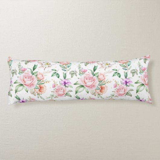 Coussins Longs Modèle floral (Dos)