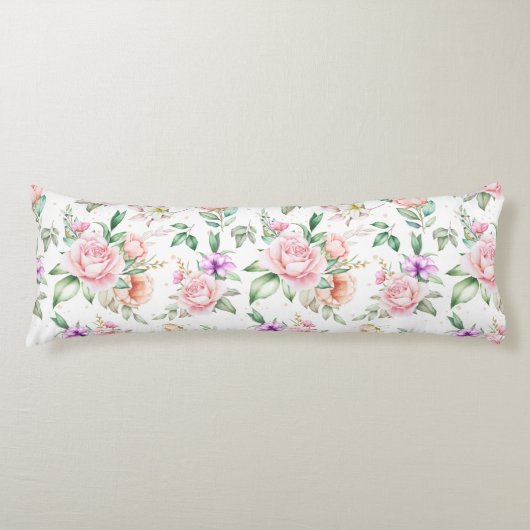 Coussins Longs Modèle floral (Devant)