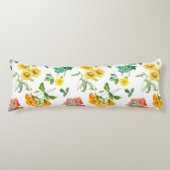 Coussins Longs Modèle floral (Devant)