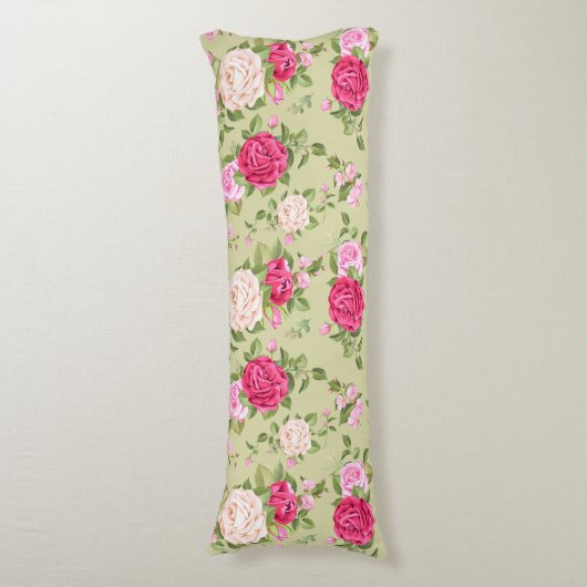 Coussins Longs Modèle floral (Devant (Vertical))