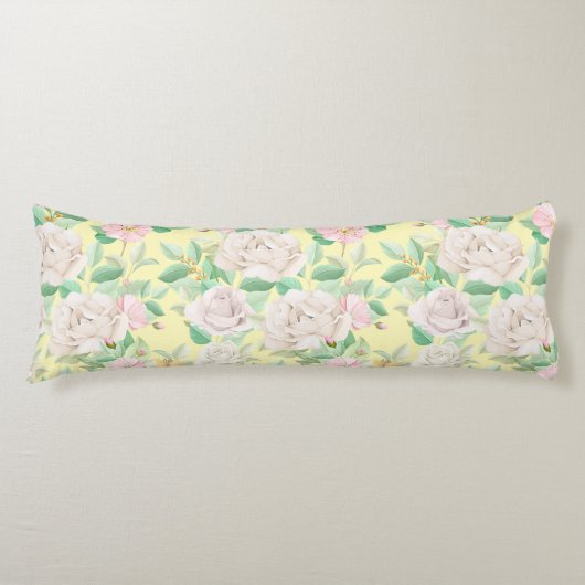 Coussins Longs Modèle floral (Devant)