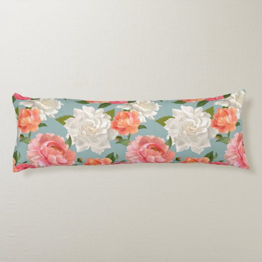 Coussins Longs Modèle floral (Dos)