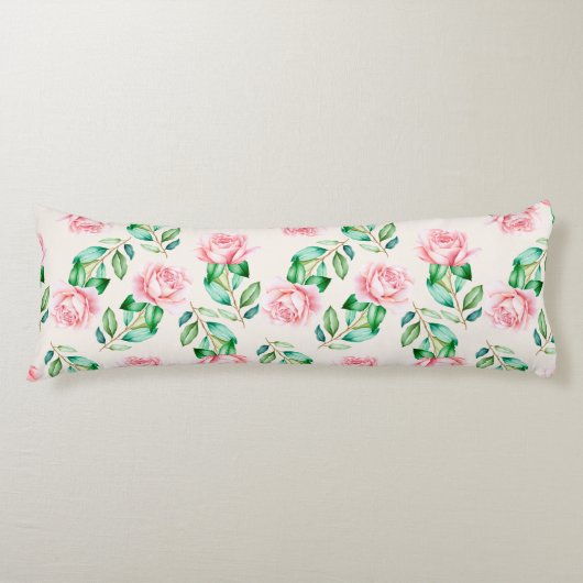 Coussins Longs Modèle floral (Devant)
