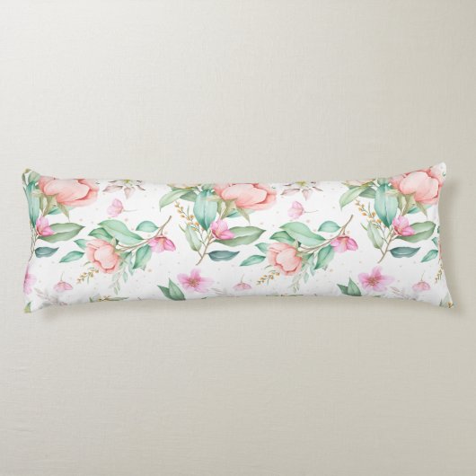 Coussins Longs Modèle floral (Dos)