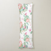 Coussins Longs Modèle floral (Dos (Vertical))