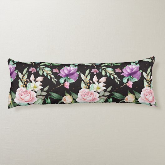 Coussins Longs Modèle floral (Dos)