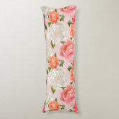 Coussins Longs Modèle floral (Devant (Vertical))