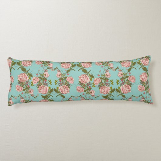 Coussins Longs Modèle floral (Dos)