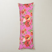 Coussins Longs Modèle floral (Dos (Vertical))