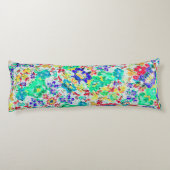 Coussins Longs Modèle floral abstrait mignon (Dos)