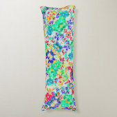 Coussins Longs Modèle floral abstrait mignon (Devant (Vertical))