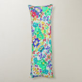 Coussins Longs Modèle floral abstrait mignon (Dos (Vertical))