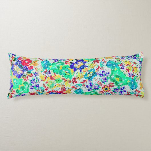Coussins Longs Modèle floral abstrait mignon (Devant)