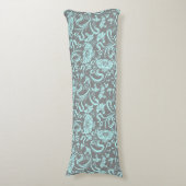 Coussins Longs Modèle Floral/Damask (Devant (Vertical))