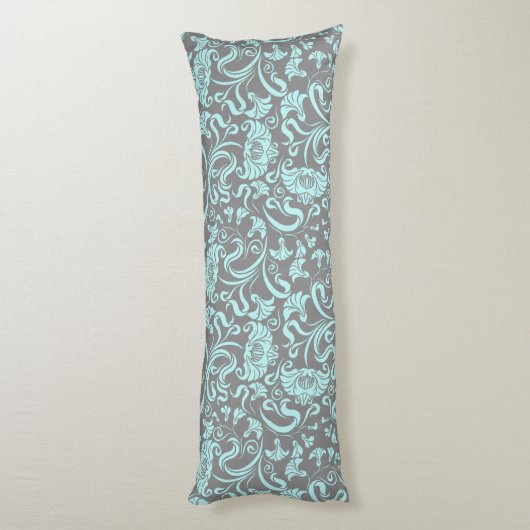 Coussins Longs Modèle Floral/Damask (Dos (Vertical))