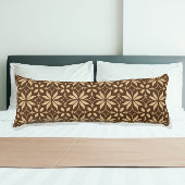 Coussins Longs Modèle floral géométrique scandinave Abstrait