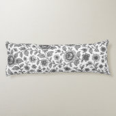 Coussins Longs Modèle Floral Rose vintage (Dos)