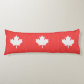 Coussins Longs Modèle Knit Maple Leaf Tricot Motif (Devant)