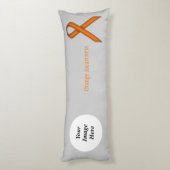 Coussins Longs Modèle Orange Standard Ribbon par Kenneth Yoncich (Dos (Vertical))