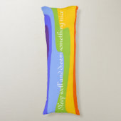 Coussins Longs Modèle - Personnalisez votre texte, image et arriè (Devant (Vertical))