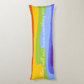 Coussins Longs Modèle - Personnalisez votre texte, image et arriè (Dos (Vertical))