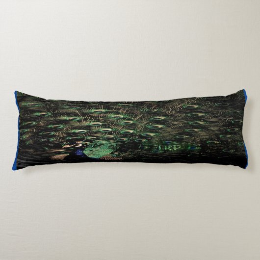 Coussins Longs Modèles d'oiseaux : Pretty Peacocks 03-05 (Devant)