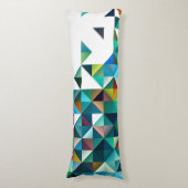 Coussins Longs Moder Coloré Formes géométriques Triangles Motif (Devant (Vertical))