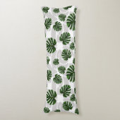 Coussins Longs Modern Boho Botanical Leaves Pattern (Devant (Vertical))