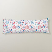 Coussins Longs Moderne 4 juillet Motif 03 (Dos)