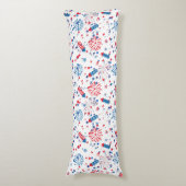 Coussins Longs Moderne 4 juillet Motif 03 (Devant (Vertical))