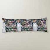 Coussins Longs Moment magique sur le marché Misloc (Dos)